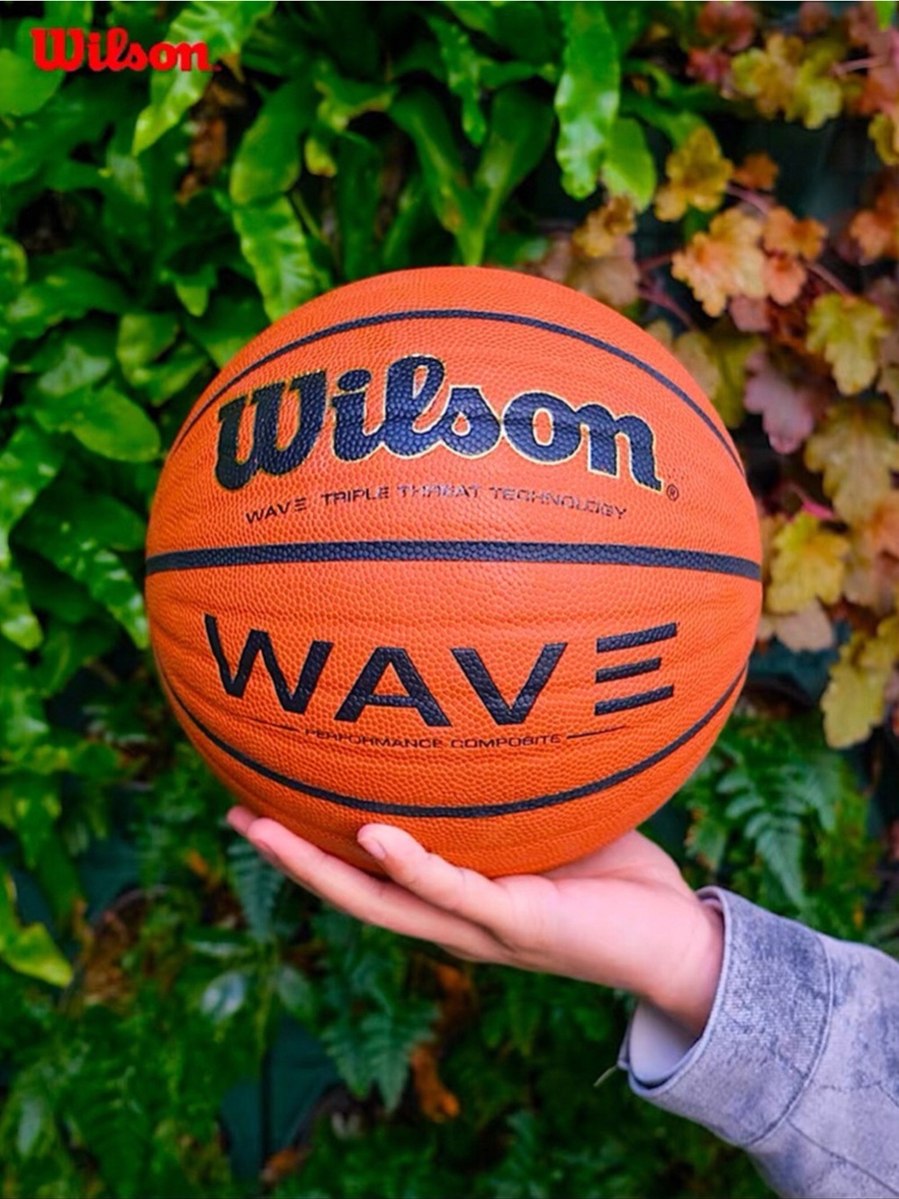 Wilson Wave OFFICIAL Game Ball Triple Threat Technology Basketball